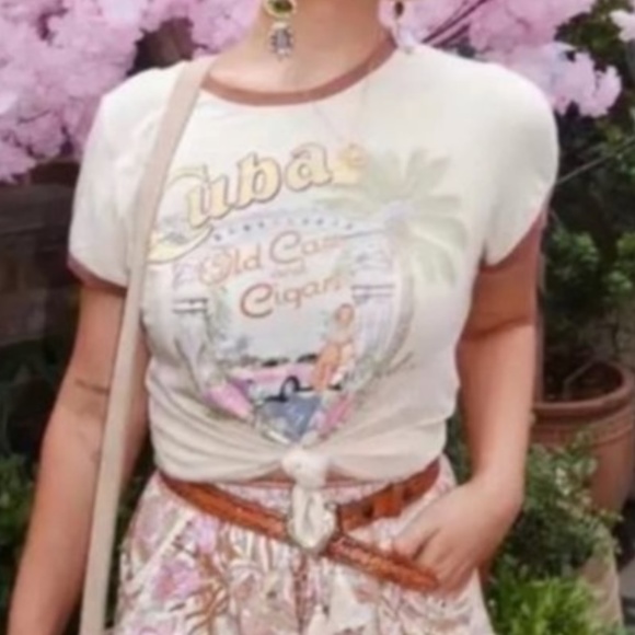 Cuba Havana Cars Graphic Casual Tee - Picture 6 of 8